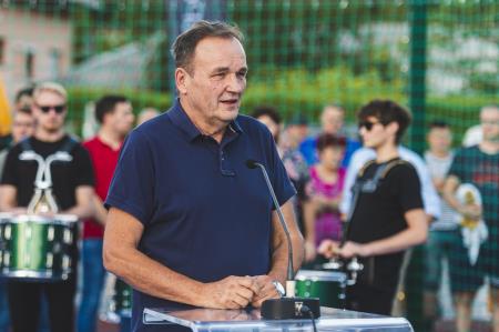 Fotografije z otvoritve košarkarskega igrišča Gorana Dragića 6